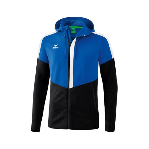 Squad Trainingsjacke mit Kapuze new royal/schwarz/wei