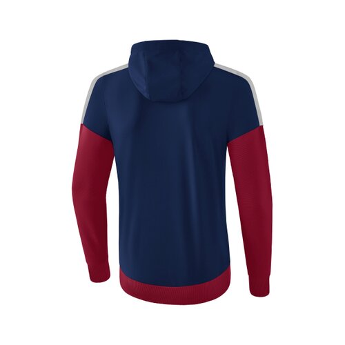 Squad Trainingsjacke mit Kapuze new navy/bordeaux/silver grey