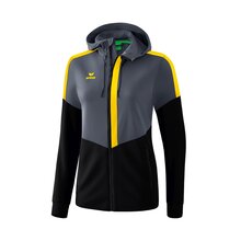 Squad Trainingsjacke mit Kapuze slate grey/schwarz/gelb