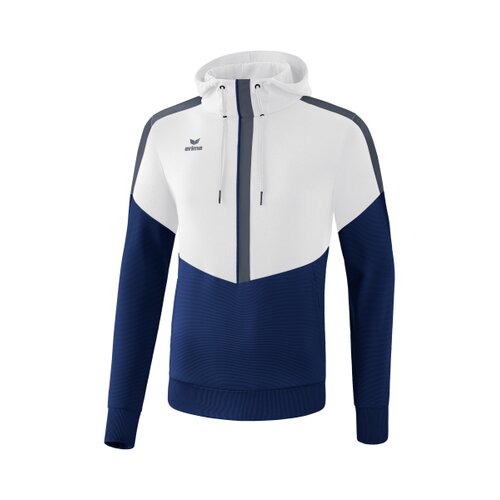 Squad Kapuzensweat weiß/new navy/slate grey