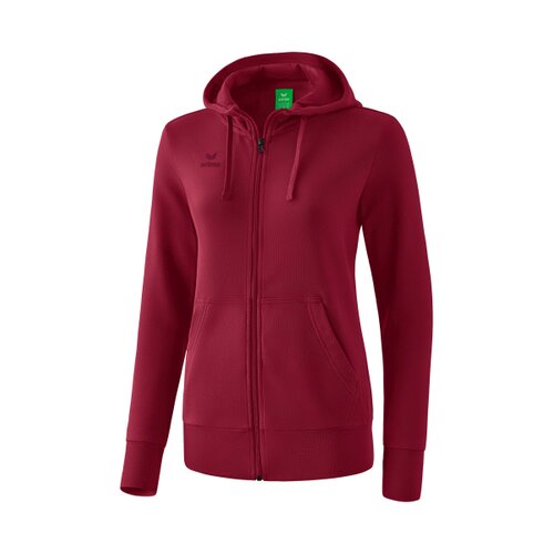 Kapuzensweatjacke bordeaux 48