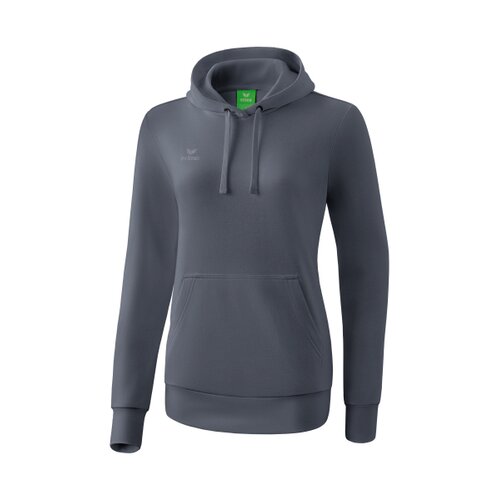 Kapuzensweat Damen slate grey