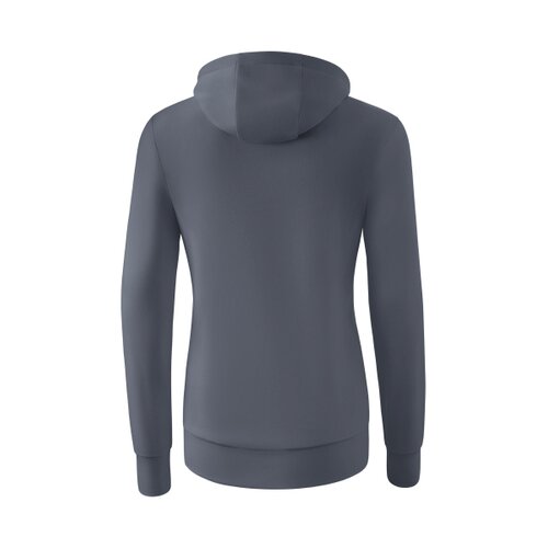 Kapuzensweat Damen slate grey