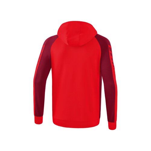 Six Wings Trainingsjacke mit Kapuze rot/bordeaux