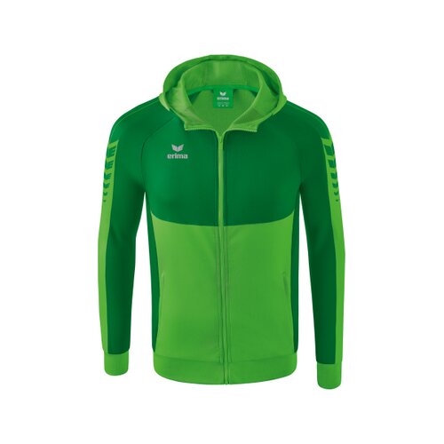 Six Wings Trainingsjacke mit Kapuze green/smaragd