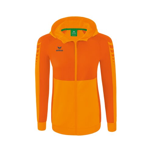 Six Wings Trainingsjacke mit Kapuze new orange/orange