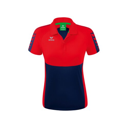 Six Wings Poloshirt new navy/rot