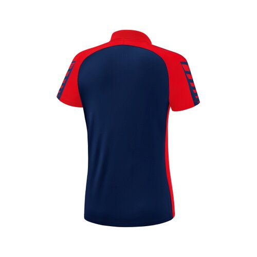 Six Wings Poloshirt new navy/rot