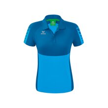 Six Wings Poloshirt curacao/mykonos