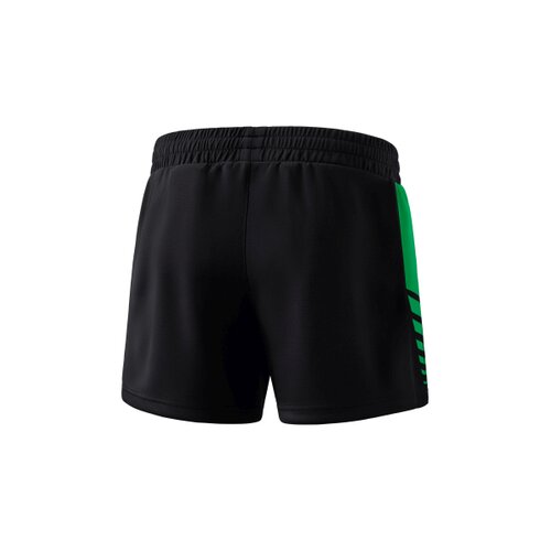 Six Wings Worker Shorts schwarz/smaragd