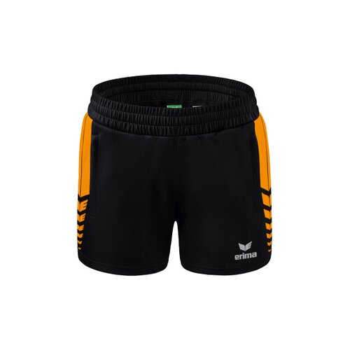 Six Wings Worker Shorts schwarz/new orange