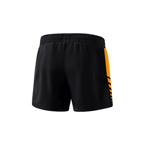 Six Wings Worker Shorts schwarz/new orange