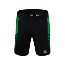 Six Wings Worker Shorts schwarz/smaragd