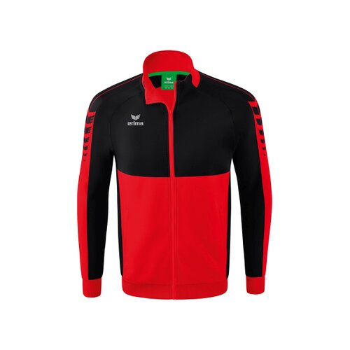 Six Wings Worker Jacke rot/schwarz