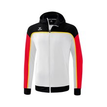 CHANGE by erima Trainingsjacke mit Kapuze wei/schwarz/rot