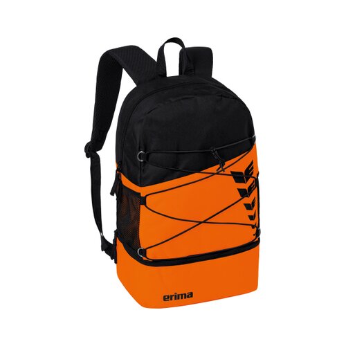 SIX WINGS Rucksack orange/schwarz