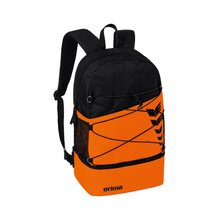 SIX WINGS Rucksack orange/schwarz
